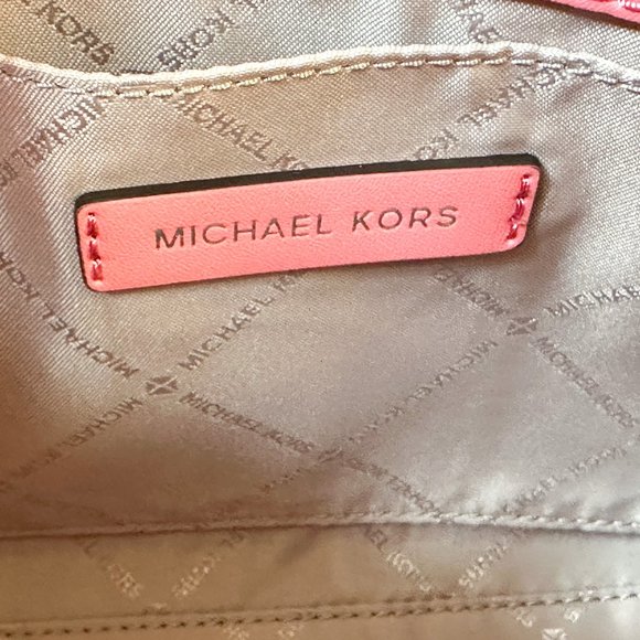 Michael Kors Sheila Small MINI Satchel Shoulder Crossbody Bag Tea Rose - Picture 13 of 15